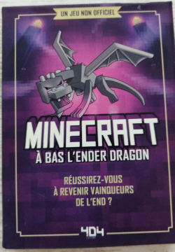 Minecraft - À bas l'Ender dragon ! - Le jeu de cartes